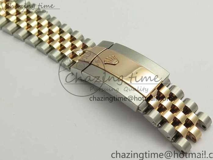 Jubilee RG Dial RG GMF SS 904 Wrapped on RG A2836 Roman Bracelet SS 36mm DateJust Wrapped 116231 0323